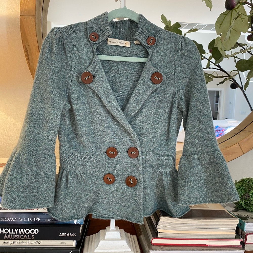 ANTHROPOLOGY Charlie & Robin Cardigan sweater